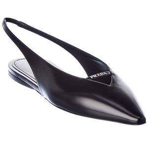 Prada Pointy Flat Slingback Size 40